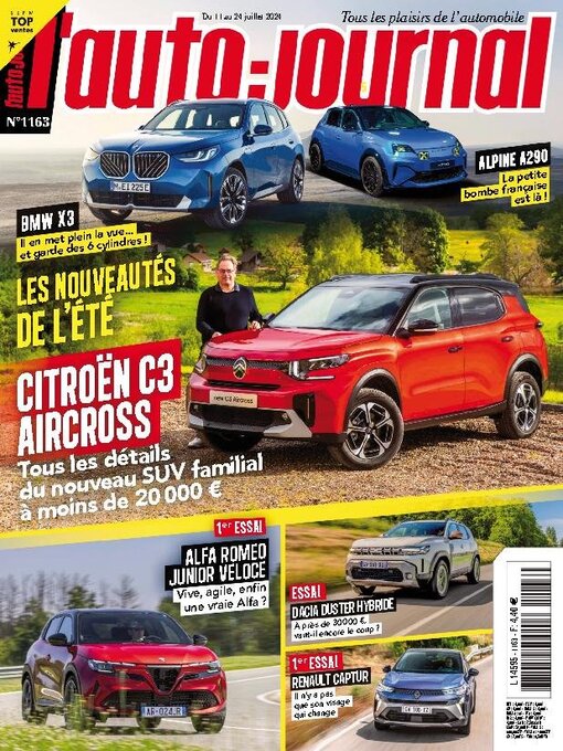 Title details for L'auto Journal by Editions Mondadori Axel Springer (EMAS) - Available